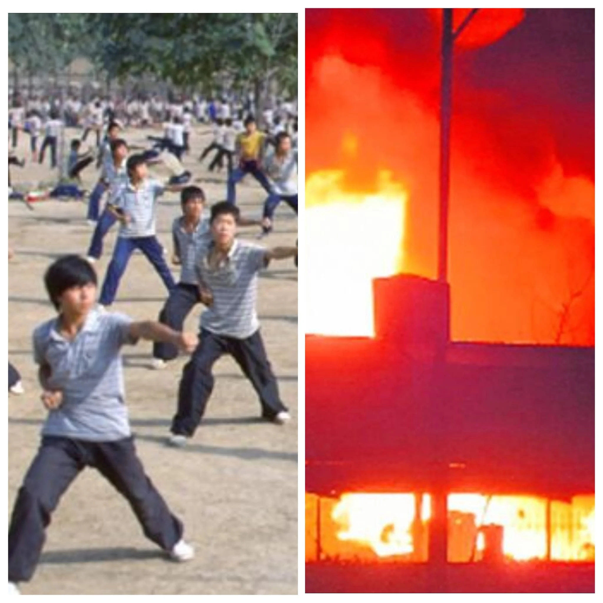 চিনের একটি মার্শাল আর্ট প্রশিক্ষণ কেন্দ্রে অগ্নিকাণ্ডের ঘটনায় নিহত কমপক্ষে ১৮