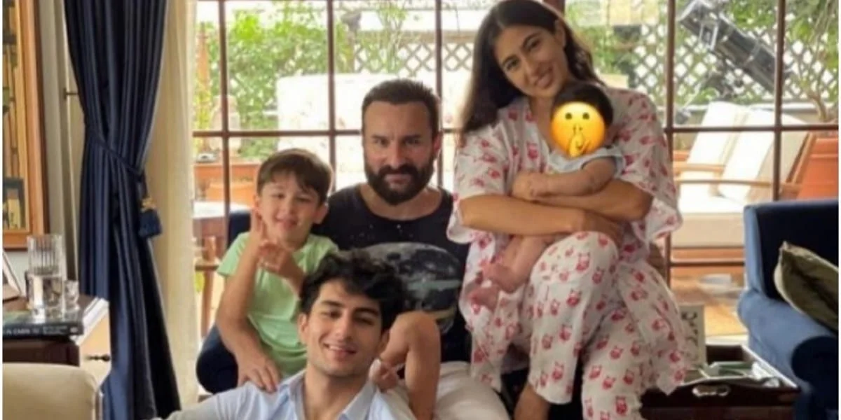 ভাইরাল হল সইফ ও তার চার সন্তানের প্রথম ফ্রেমবন্দী ছবি
