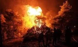 বিপর্যস্ত গ্রিস, মৃত ২, ১৫৪টি দাবানলকে নিয়ন্ত্রণে তৎপর অসংখ্য অগ্নিনির্বাপণকর্মী