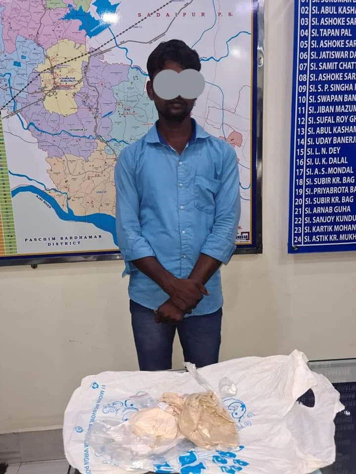 লক্ষাধিক টাকার হেরোইন সহ গ্রেফতার ১