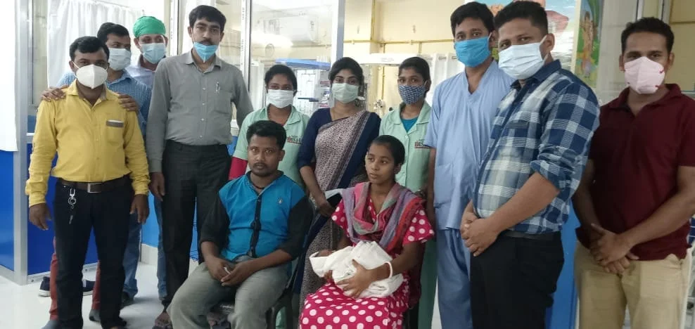 সময়ের আগে জন্ম নেওয়া শিশুকে সুস্থ করে বাড়ি ফেরাল উলুবেড়িয়ার বেসরকারি হাসপাতাল