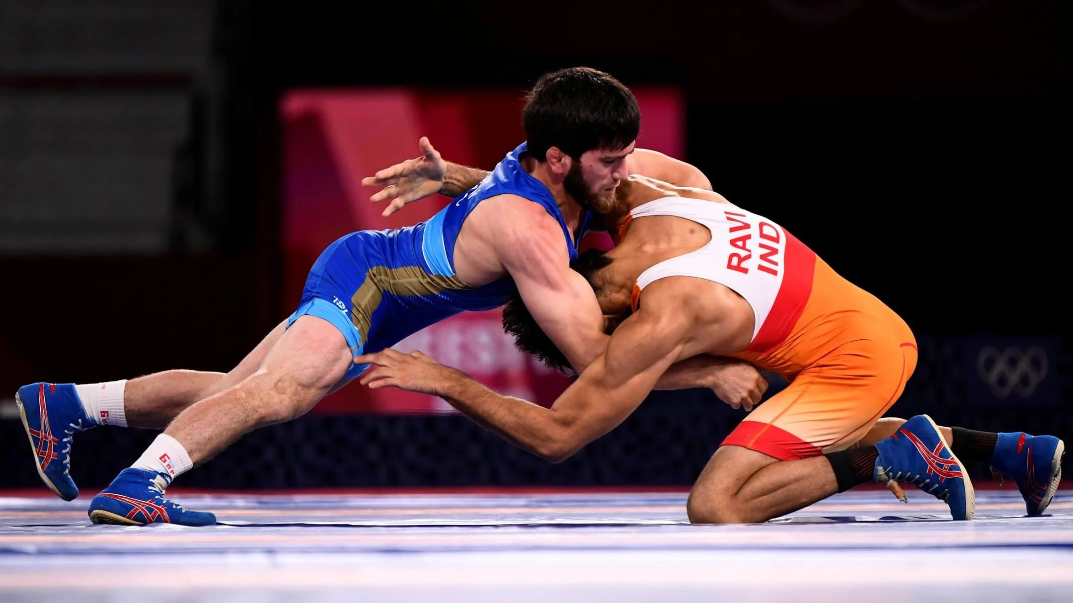 কুস্তিতে রুপো জয় রবি দাহিয়ার