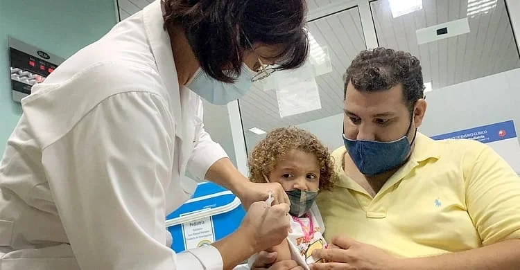 কিউবায় শিশুদের জন্য শুরু হল টিকাকরণ কর্মসূচি