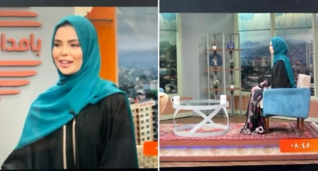 তালিবানের আমলেই আফগান টেলিভিশনের জনপ্রিয় শো'য়ে নারী উপস্থাপক!