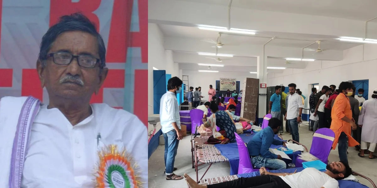 সম্প্রীতির একনিষ্ঠ সৈনিক, বিশিষ্ট শিক্ষাবিদ পার্থ সেনগুপ্তের জন্মদিনে সালারে রক্তদান শিবির