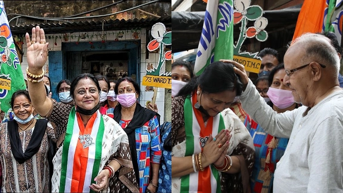 সক্রিয় রাজনীতিতে এবার  মমতার ভাতৃবধূ কাজরী,লড়বেন ৭৩ নম্বর ওয়ার্ড থেকেই