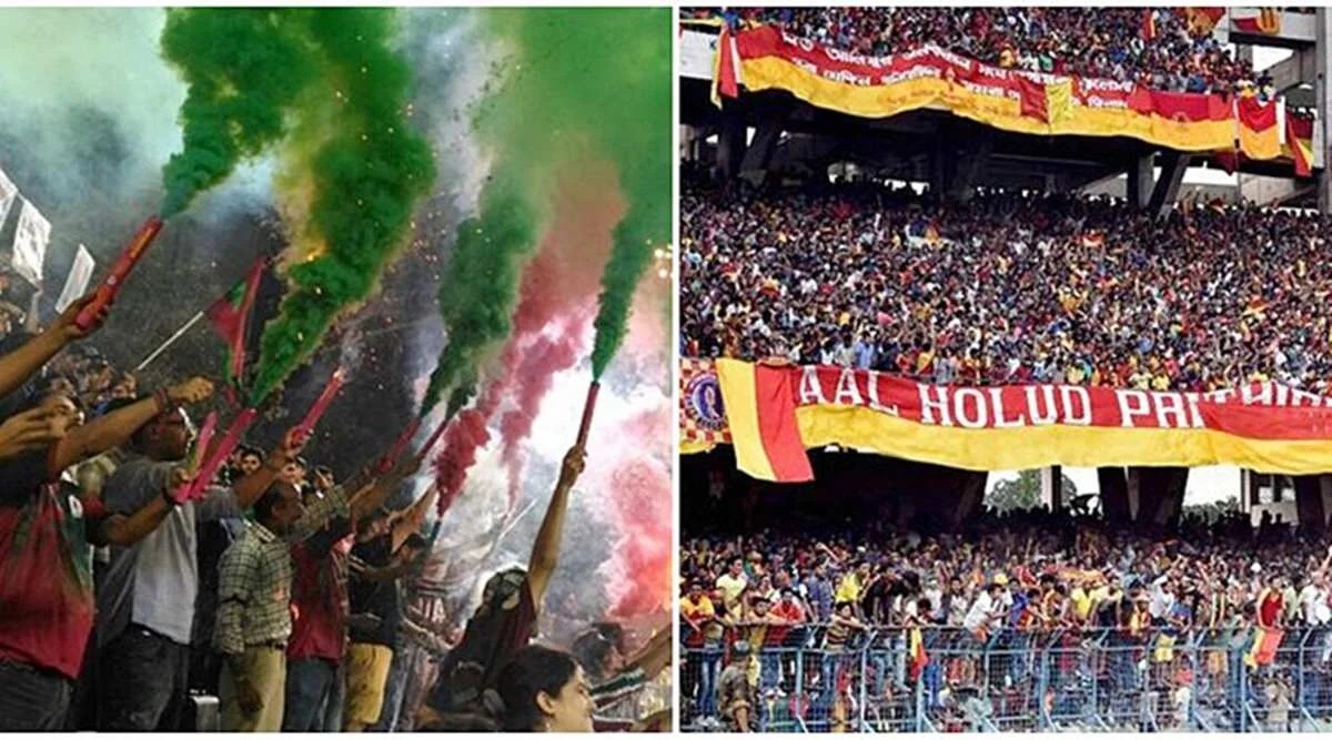 আসছে ডার্বি, ফুটবল জ্বরে কাঁপছে ময়দান