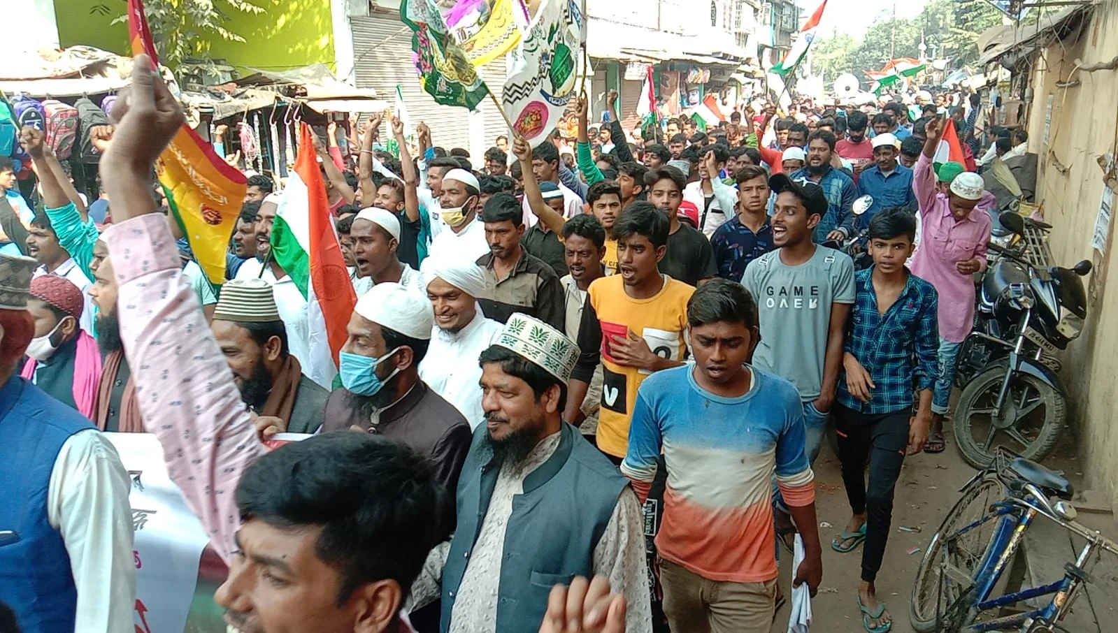 ত্রিপুরায় সংখ্যালঘুদের উপর আক্রমণের প্রতিবাদে স্মারকলিপি