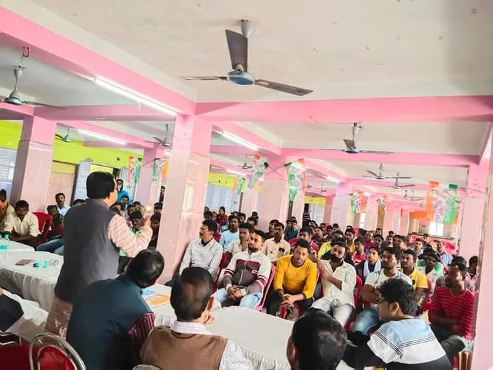 আই এন টিটিউসির বর্ধিত  শ্রমিক সভা