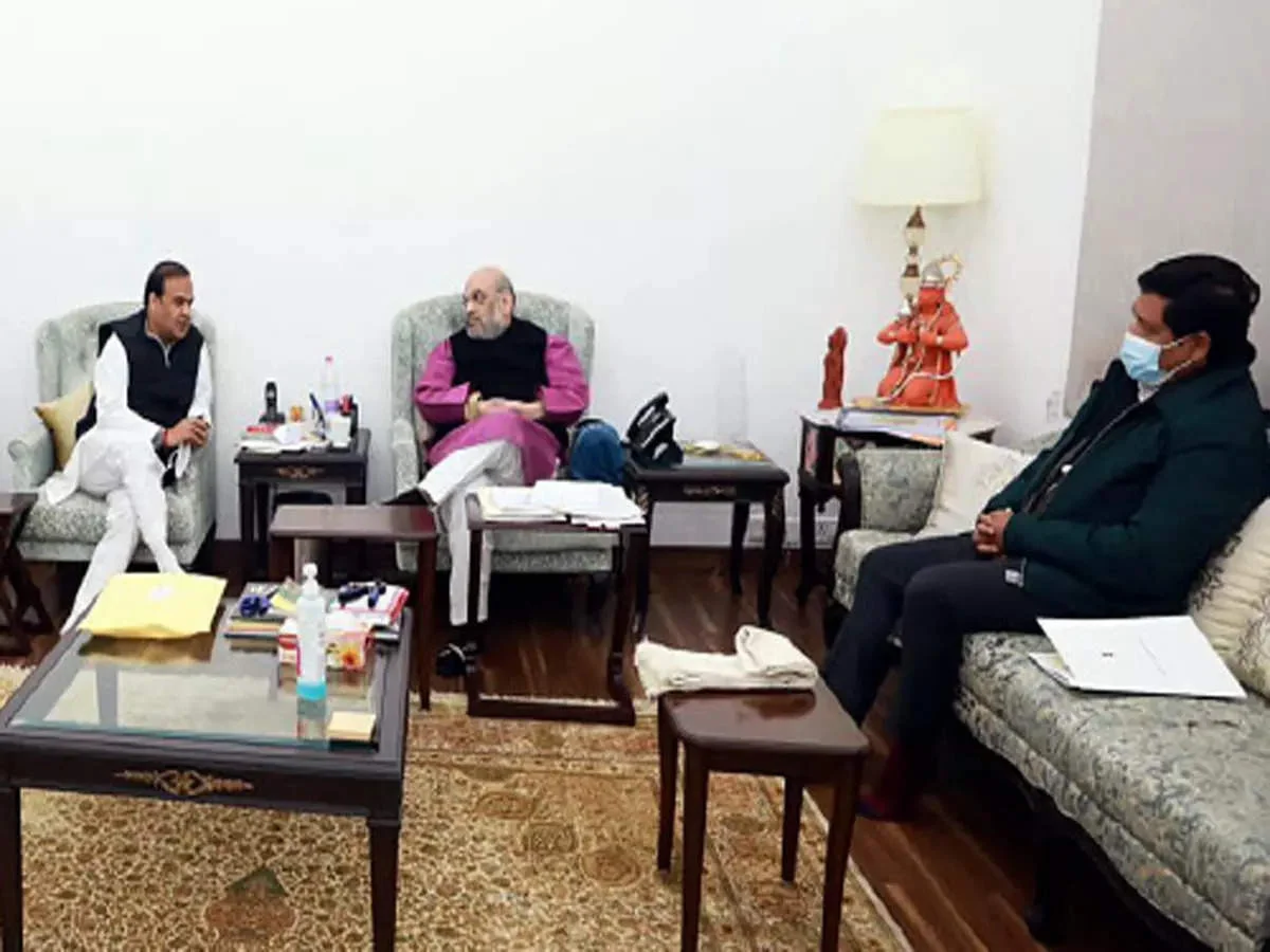 আঞ্চলিক সীমান্ত সমস্যা মেটাতে শাহর সঙ্গে সাক্ষাৎ করলেন অসম- মেঘালয় দুই রাজ্যের মুখ্যমন্ত্রী