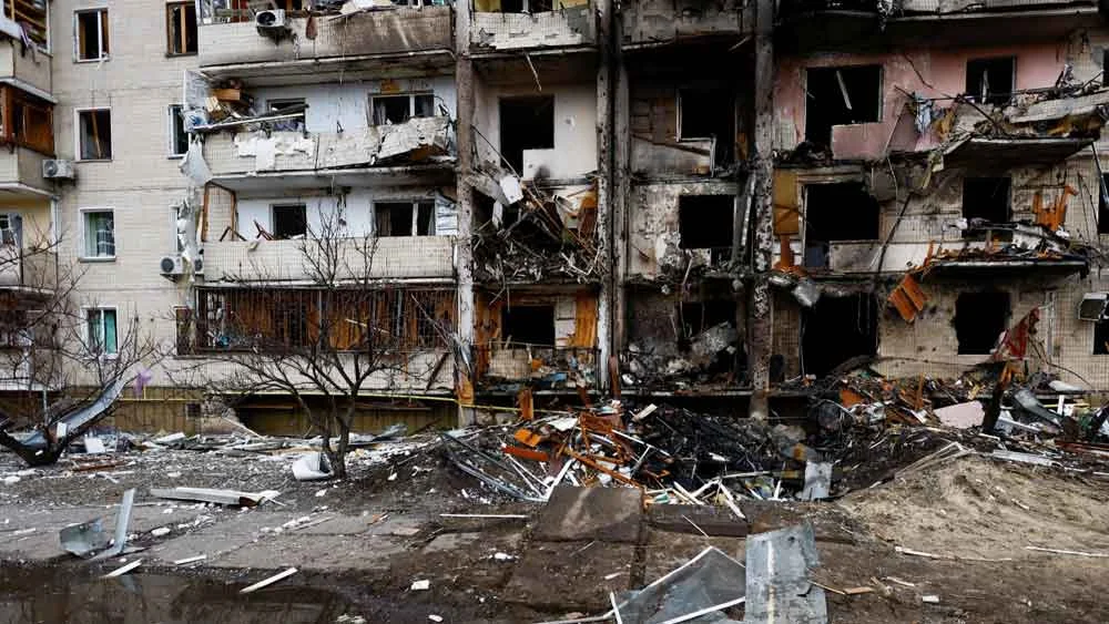 Russia -Ukraine Tensions: তিনদিনে পা দিল যুদ্ধ, ছবিতে দেখুন বদ্ধভূমি ইউক্রেন