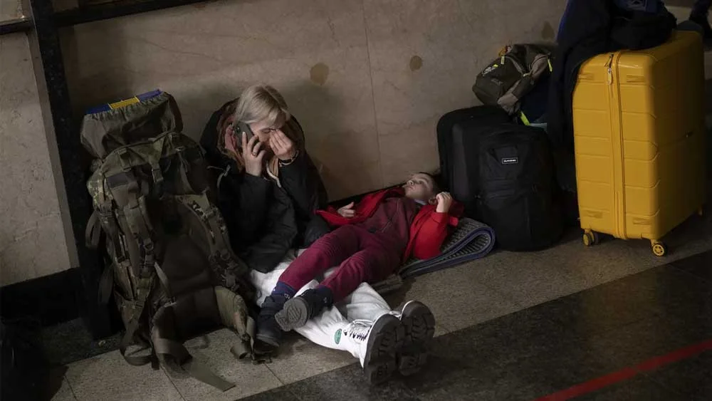 Russia -Ukraine Tensions: তিনদিনে পা দিল যুদ্ধ, ছবিতে দেখুন বদ্ধভূমি ইউক্রেন