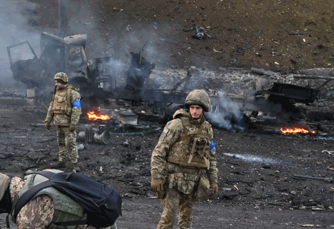 ৩৫০০ রুশ সেনা নিহত দাবি ইউক্রেনের