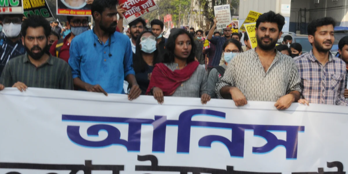 আনিস হত্যাঃ যাদবপুর, প্রেসিডেন্সি, আলিয়া, জেএনইউ-এ বিক্ষোভ-মিছিল অব্যাহত