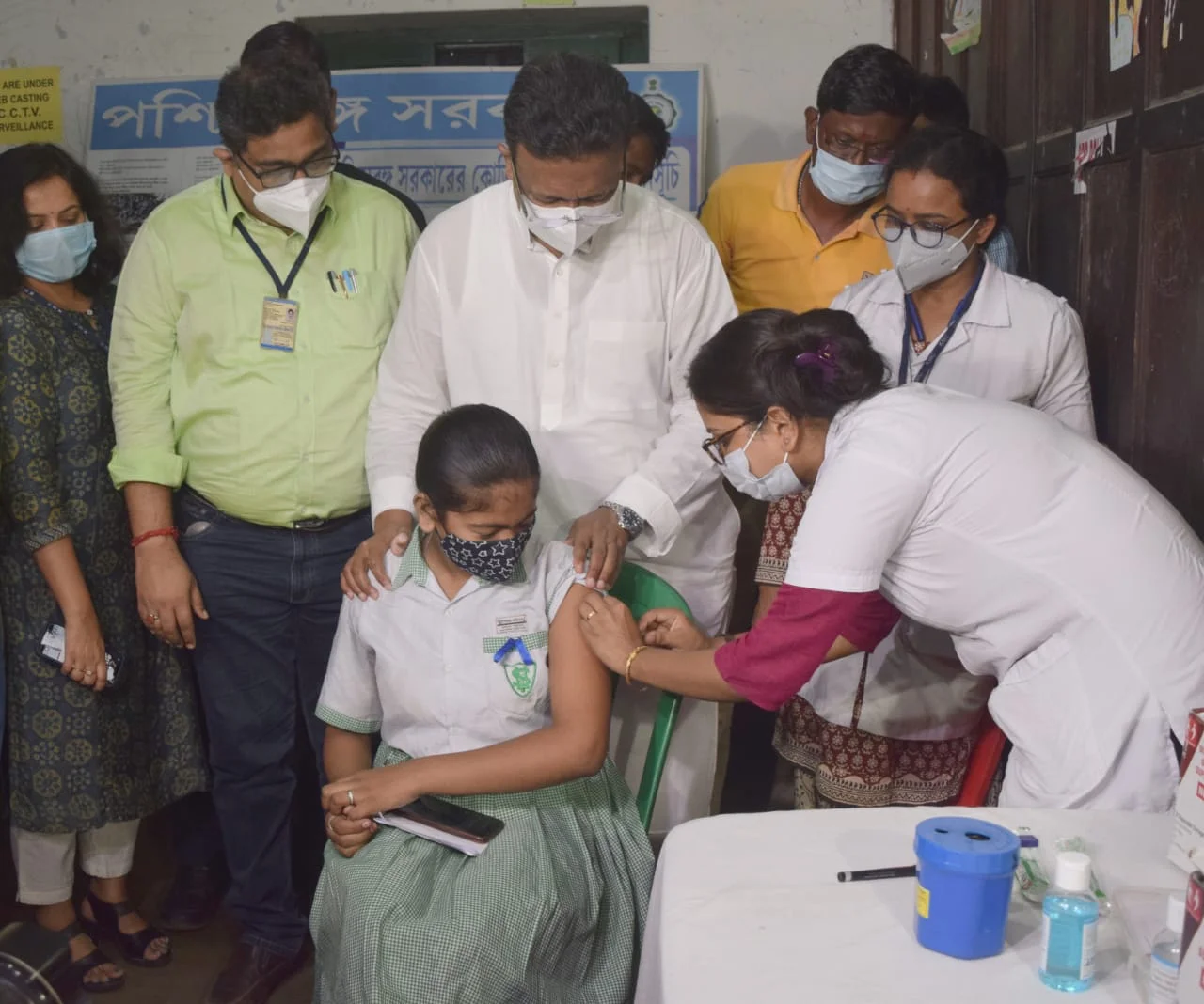 রাজ্যে আজ থেকে শুরু হল ১২-১৪ বছর বয়সীদের টিকাকরণ