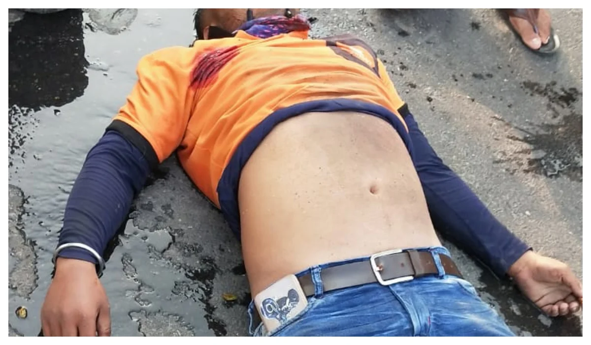 নিউটাউনে পথ দুর্ঘটনায় জখম ডেলিভারি বয়