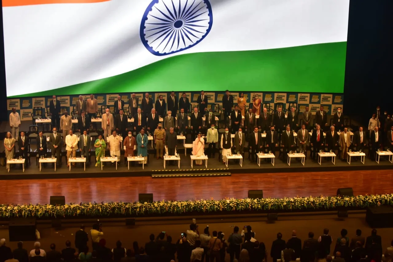 'লক্ষ্য কর্ম সংস্থান, কৃষি-শিল্প দুই ক্ষেত্রেই হাসি ফোটাতে চাই' বিশ্ব বাণিজ্য সম্মেলন থেকে বার্তা  মুখ্যমন্ত্রী মমতা বন্দ্যোপাধ্যায়ের