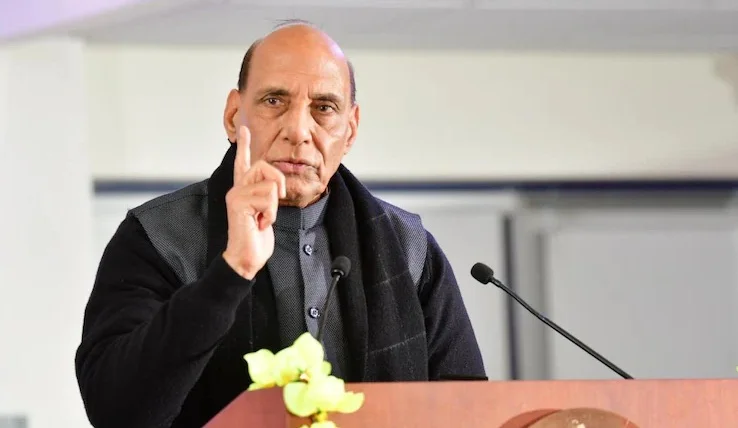 ভারতের ক্ষতি চাইলে কাউকে রেয়াত নয়,  নাম না করে চিনকে কড়া বার্তা প্রতিরক্ষামন্ত্রী রাজনাথ সিংয়ের