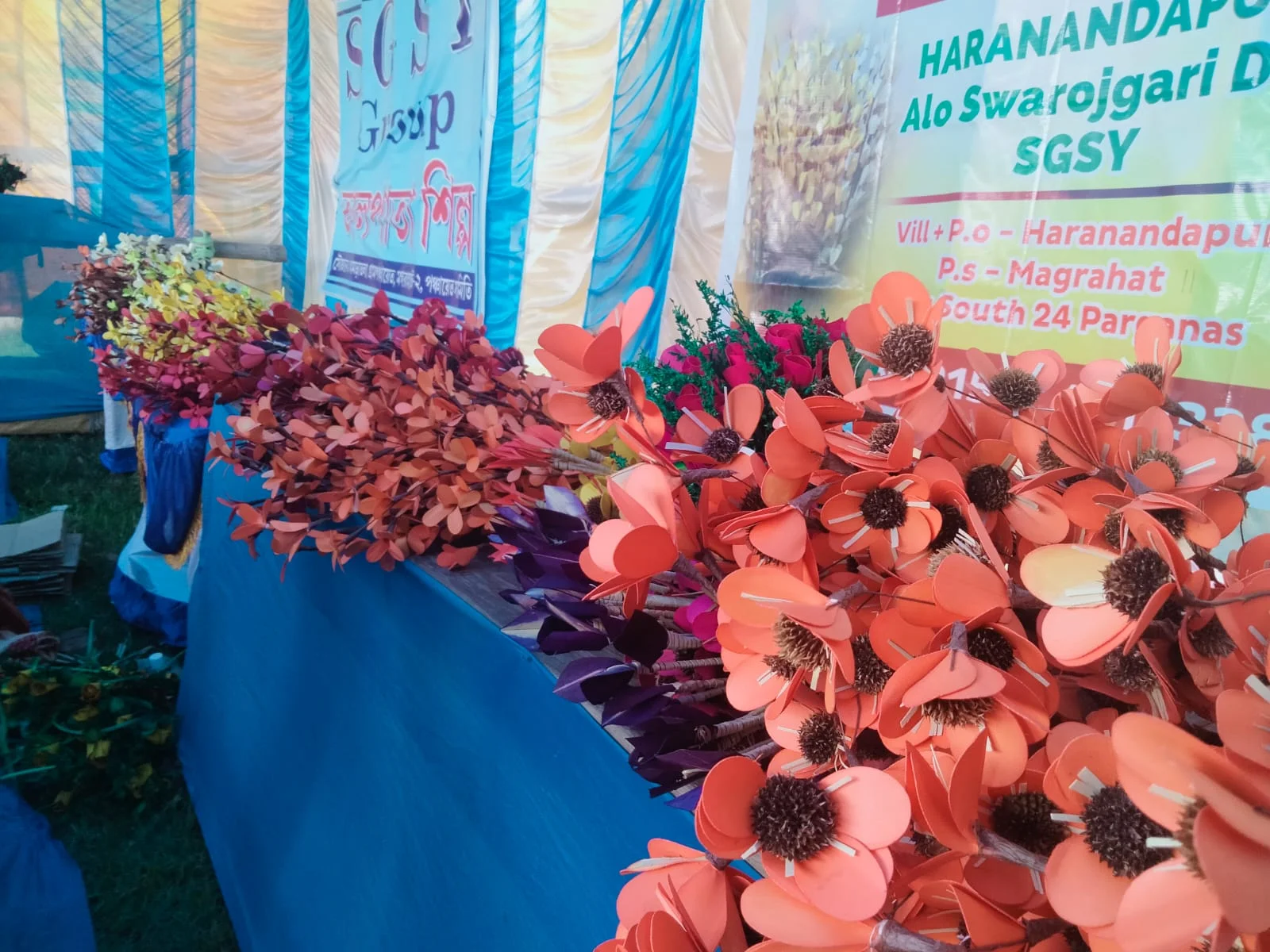 হস্তশিল্পের প্রসার ও বিপণনের উদ্যোগ মগরাহাট ২ ব্লকের