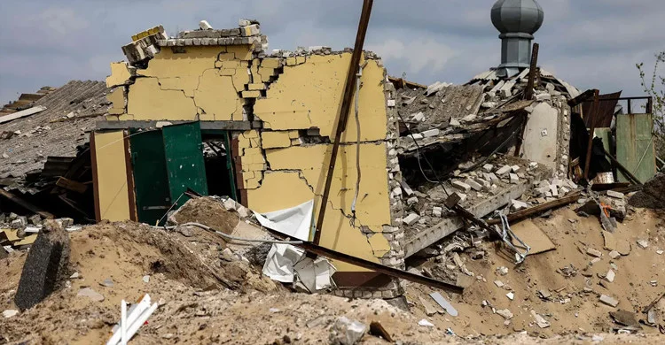 রুবিঝনে শহর রাশিয়ার দখলে