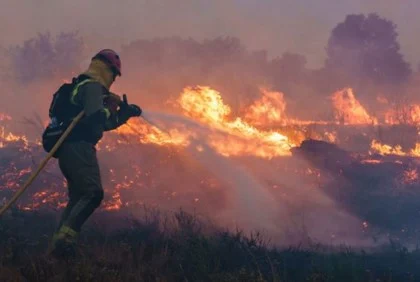 স্পেন-জার্মানিতে ভয়াবহ দাবানল