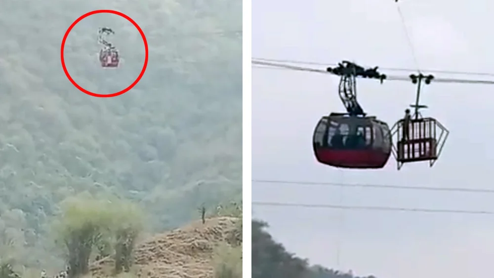 দেওঘরের পর হিমাচলের সোলান, রোপওয়েতে আটকে সাত পর্যটক