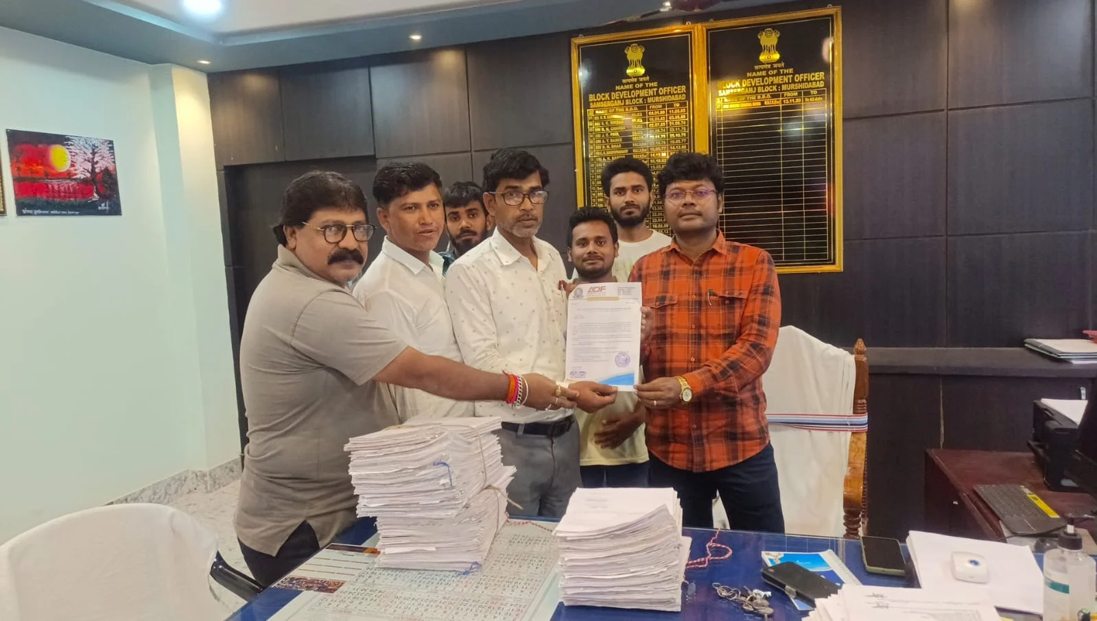 রায়গঞ্জে সাংবাদিক নিগ্রহ, মুর্শিদাবাদ ADF প্রেস ক্লাবের প্রতিবাদ কর্মসূচি