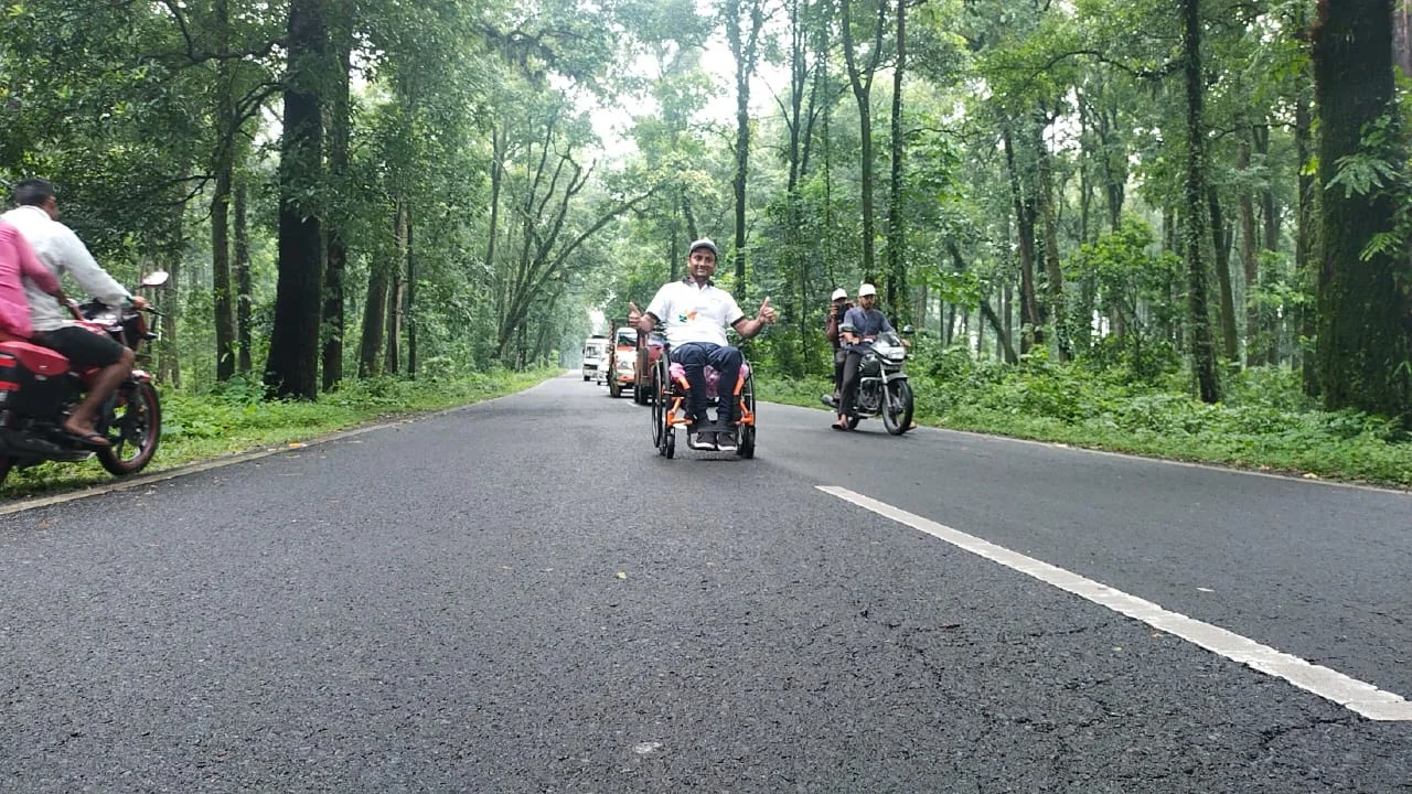 হুইল চেয়ারের গতি দেখল ডুয়ার্স - হার মানল প্রতিবন্ধকতা, জানতে গেলে পড়তে হবে!