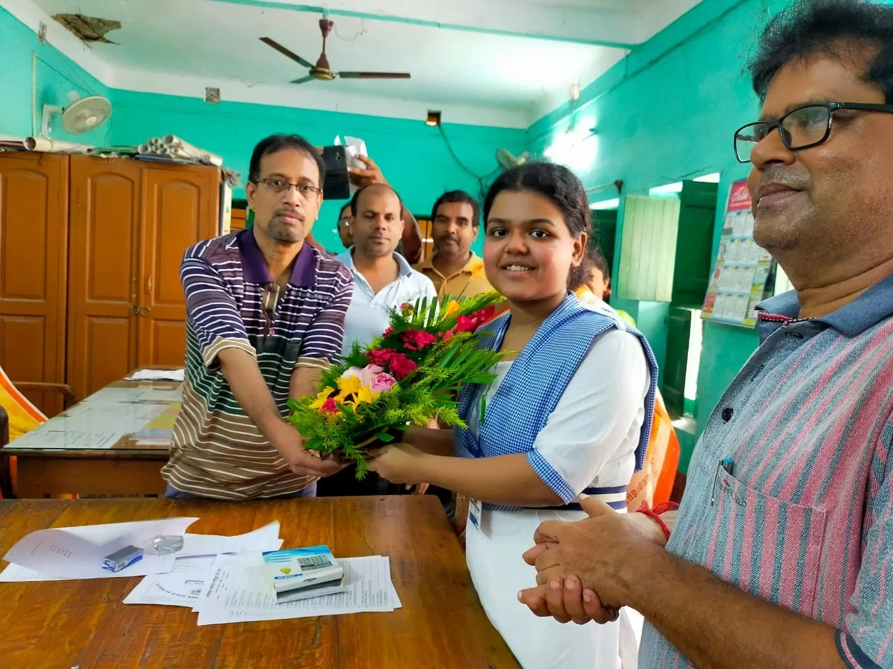 মেধাতালিকায় সপ্তম ডায়মন্ড হারবার হাইস্কুলের চন্দ্রিমা মণ্ডল