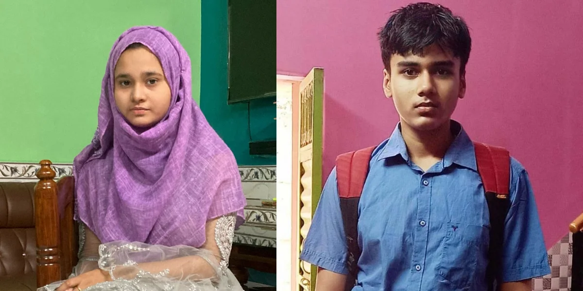 মাদ্রাসার পর মাধ্যমিকে ও দশম স্থান অধিকার করে মেধা তালিকায় নজর কাড়ল কালিয়াচকের ফায়াজ, আফ্রিন