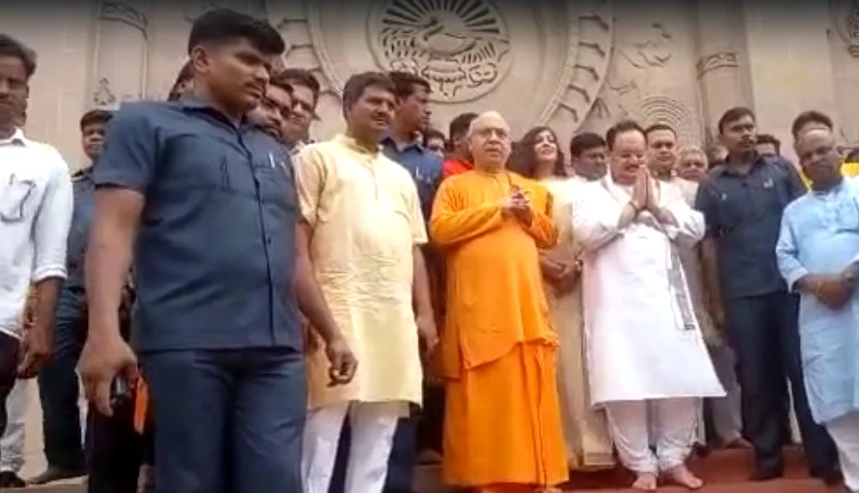 বেলুড় মঠে এসে খুব ভালো লাগছে: জেপি নাড্ডা
