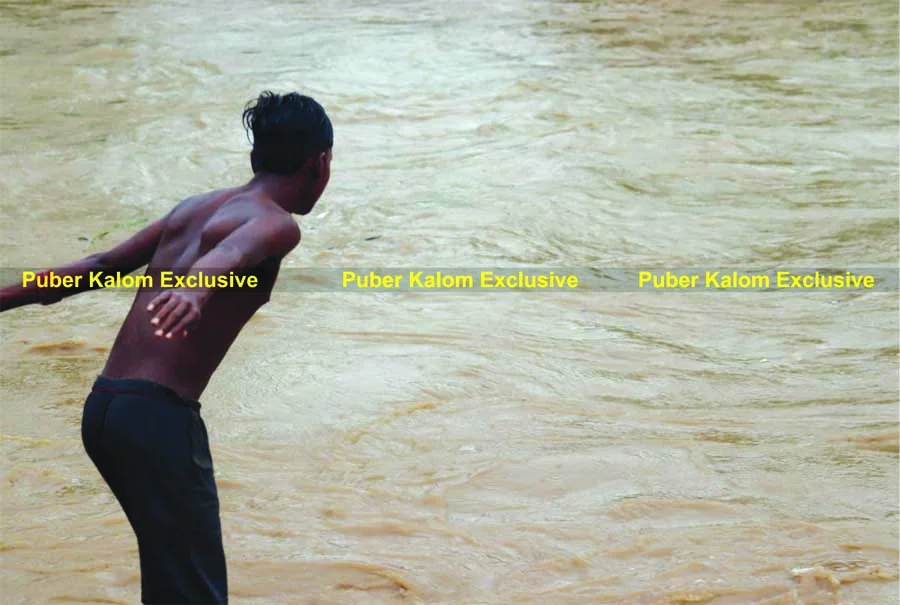 ভারী বৃষ্টিপাতের মধ্যেই বিপজ্জনক ছবি ধরা পরল ডুয়ার্সের গয়েরকাটায়, নেপথ্যে কোন ঘটনা