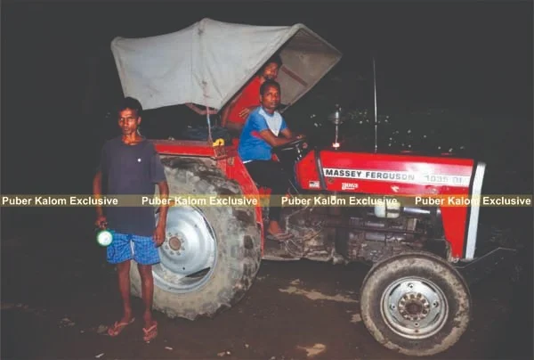 রাতের অন্ধকারে বাগান দাপিয়ে হাতি তাড়াচ্ছে 'মস্তান'!  কে এই মস্তান?  জানতে গেলে পড়তে হবে
