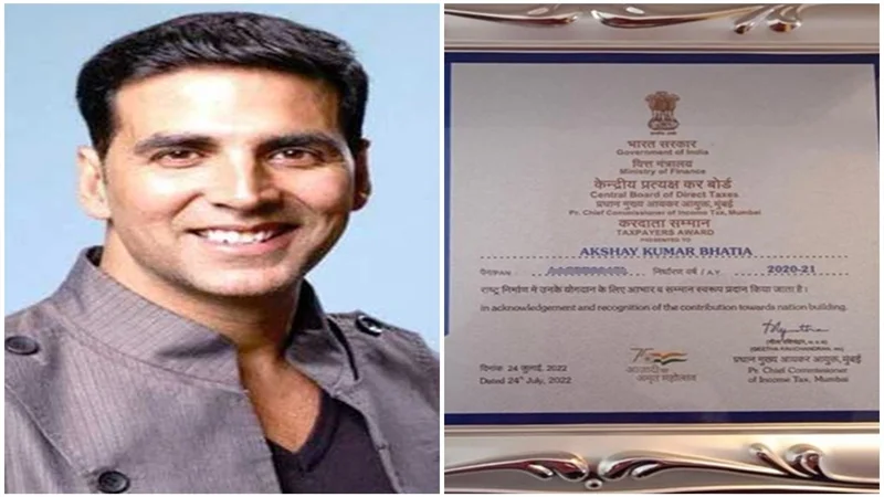 পাঁচবছর ধরে সর্বোচ্চ আয়করদাতা, বিশেষ সন্মান পেলেন " খিলাড়ি অক্ষয়"