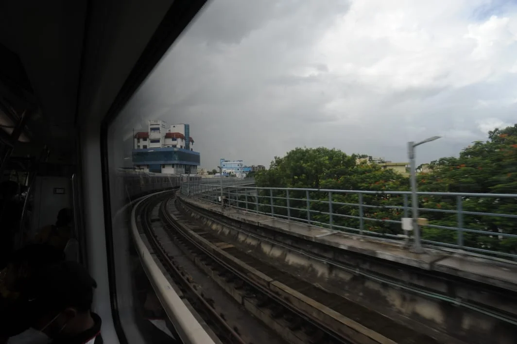 পথ চলা শুরু শিয়ালদহ-সেক্টর ফাইভ মেট্রোর, পুবের কলম ডিজিটালের লেন্সবন্দি পুরো যাত্রাপথ