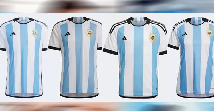 যে জার্সি পরে বিশ্বকাপ মাতাবেন মেসিরা, জেনে নিন খুঁটিনাটি