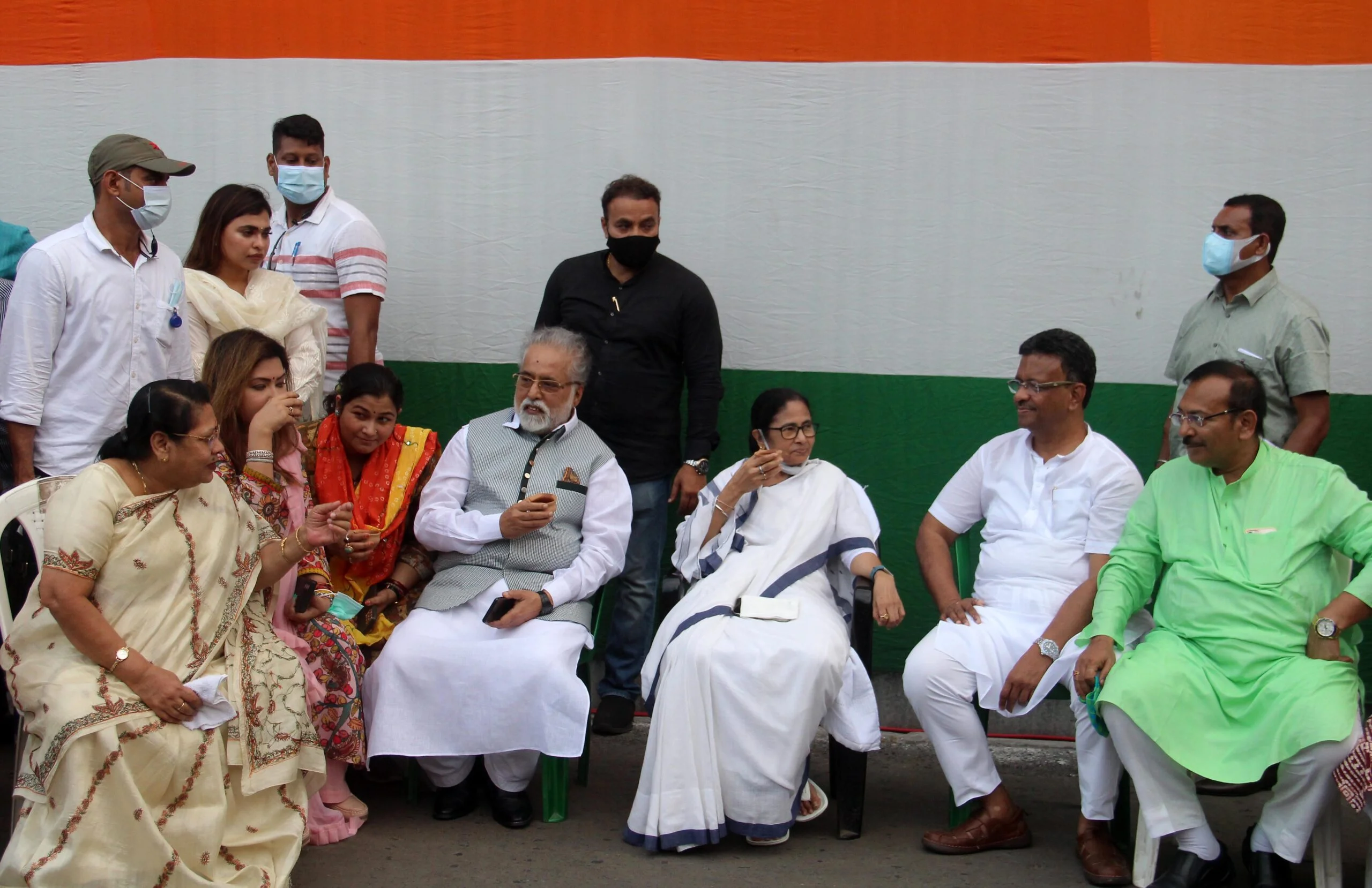 ২১ শে জুলাই, শেষ পর্যায়ের প্রস্তুতি খতিয়ে দেখলেন মমতা