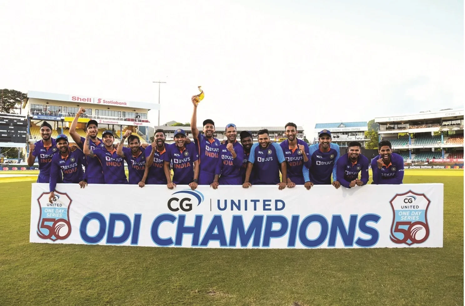 গিল-চাহালে ভর করে ক্যারিবিয়ানদের হোয়াইটওয়াশ করল ভারত