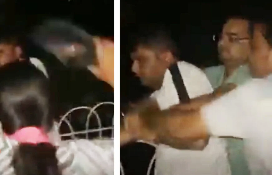 বান্ধবীর সঙ্গে ঘনিষ্ঠ অবস্থায় ধরা পড়ে মার খেলেন বিজেপি নেতা, দেখুন সেই ভাইরাল ভিডিও