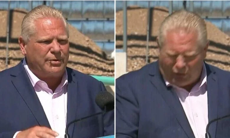 মৌমাছি গিলে নিলেন অন্টারিওর শীর্ষ নেতা!