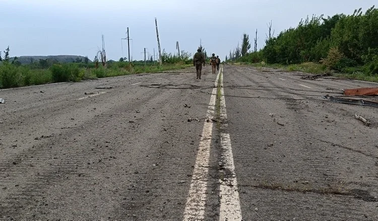 পিস্কি গ্রাম রুশ দখলে