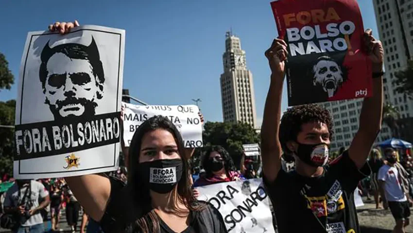 বলসোনারোর বিরুদ্ধে পিটিশনে সই করেছে ব্রাজিলের ৫ লক্ষ মানুষ 