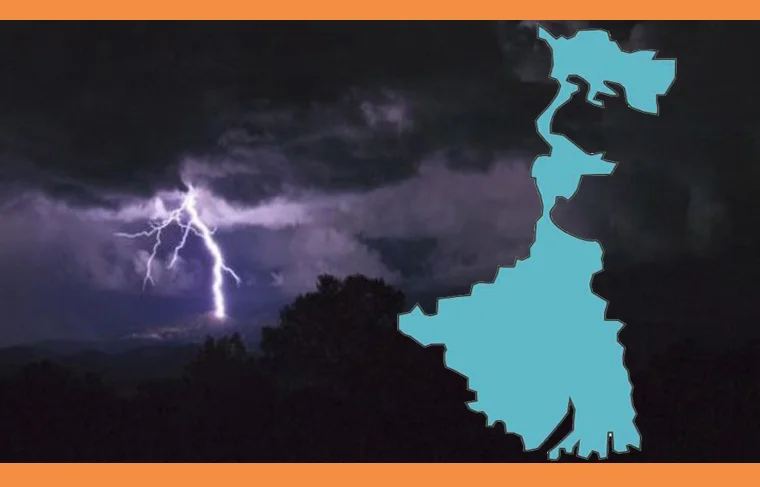  খড়গপুরে বজ্রপাতে জোড়া মৃত্যু