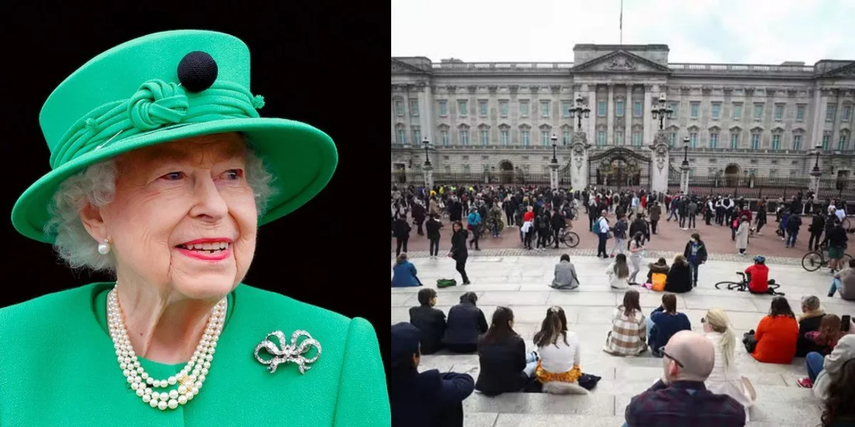 প্রিয় রানিকে হারিয়ে শোকস্তব্ধ ব্রিটেন, বাকিংহাম প্যালেসের বাইরে সমবেত কণ্ঠে জাতীয় সংগীত গাইলেন দেশবাসী