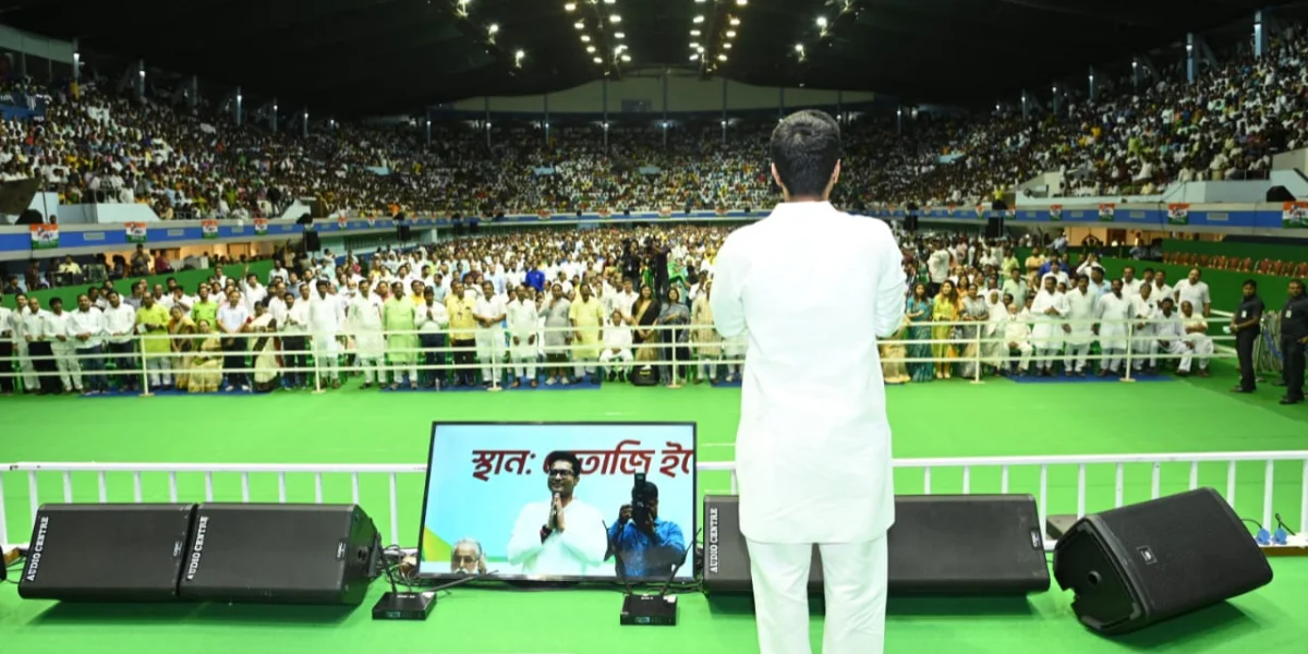তৃণমূল  কারুর কাছে মেরুদণ্ড বিক্রি করবে না, ফের বিজেপির বিরুদ্ধে ম্যারাথন আক্রমণ অভিষেকের
