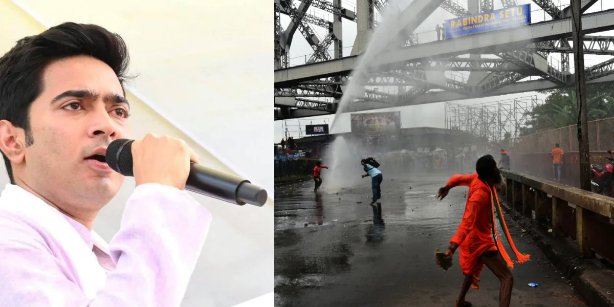 মাথায় হেলমেট ছিল বলেই হয়তো প্রাণে বেঁচেছেন! এএসআই আক্রান্তে SSKM-এ এসে বিজেপিকে আক্রমণ অভিষেকের