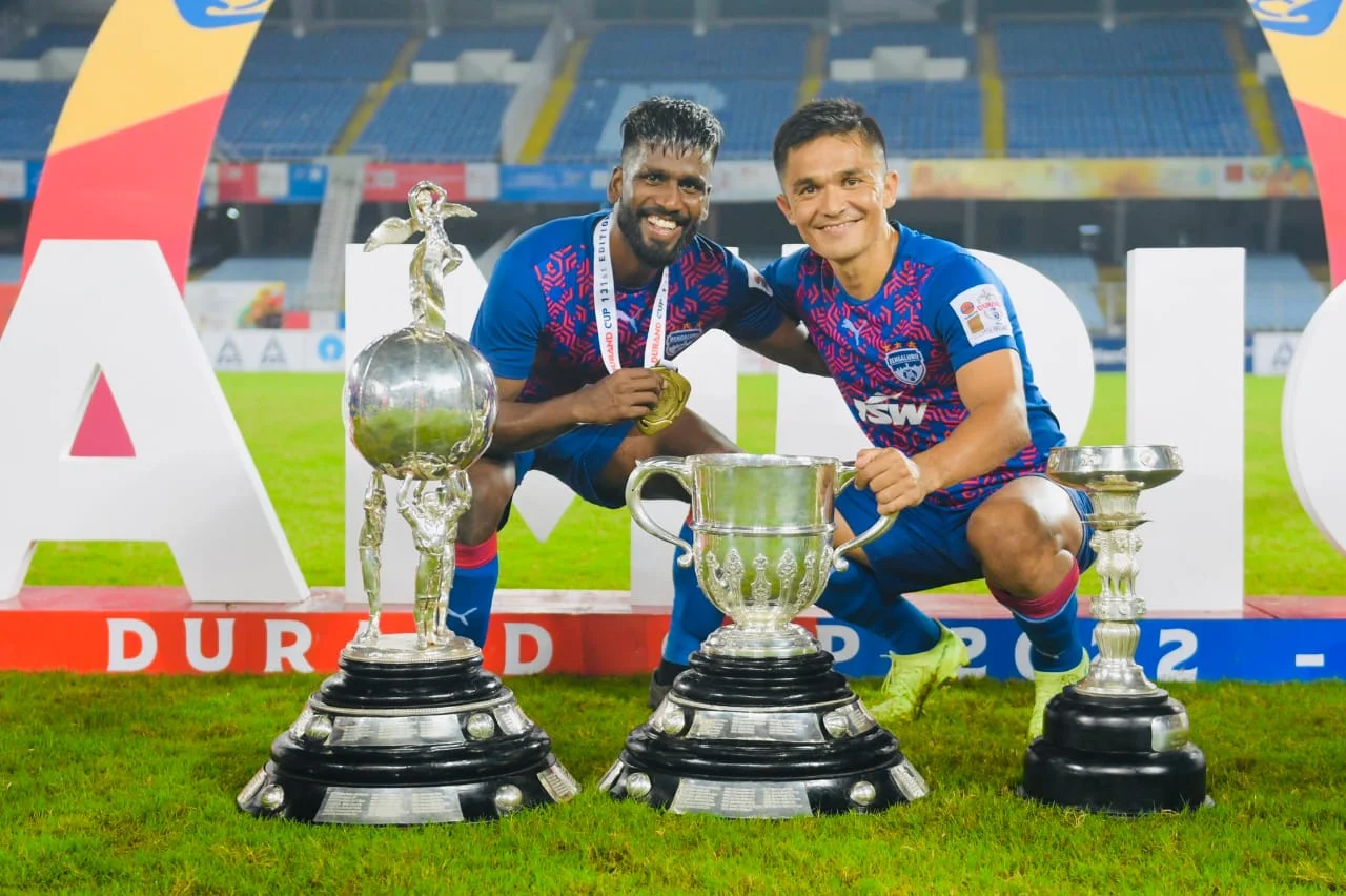 প্রথমবার ডুরান্ড জয় সুনীল ছেত্রী ও বেঙ্গালুরুর