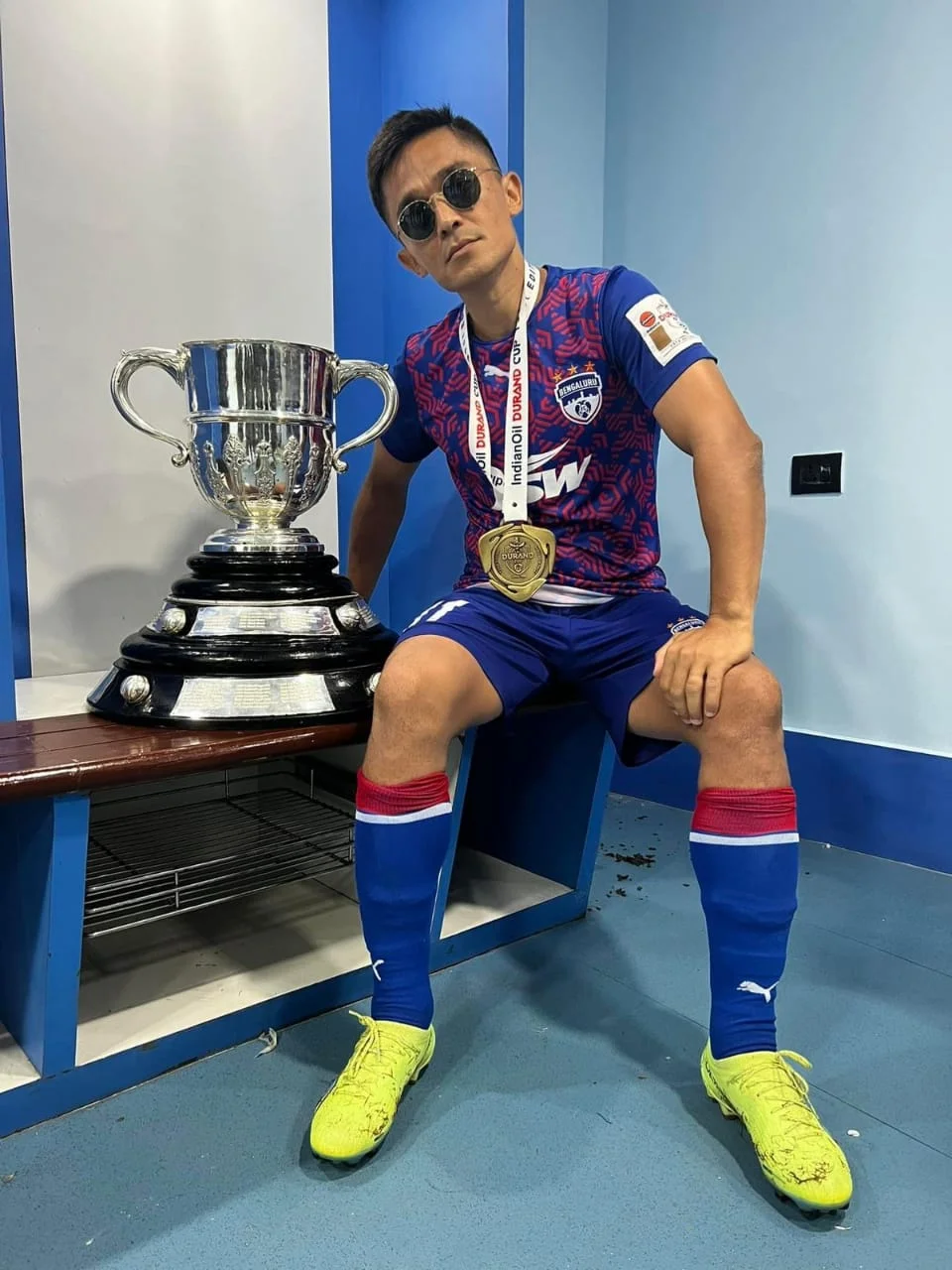 প্রথমবার ডুরান্ড জয় সুনীল ছেত্রী ও বেঙ্গালুরুর