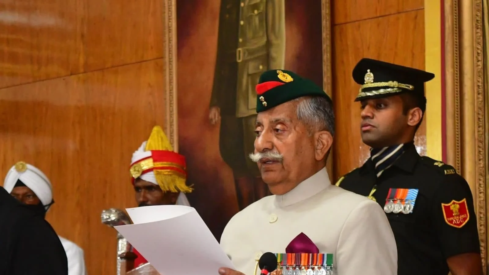 মেঘালয়ের রাজ্যপাল পদে শপথ নিলেন ড. বিডি মিশ্র