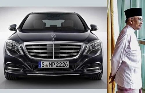 নতুন মার্সিডিজ ফিরিয়ে দিলেন আনোয়ার ইব্রাহিম